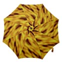 Yellow  Waves Abstract Series No8 Hook Handle Umbrellas (Small) View1