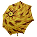 Yellow  Waves Abstract Series No8 Hook Handle Umbrellas (Small) View2