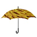 Yellow  Waves Abstract Series No8 Hook Handle Umbrellas (Small) View3