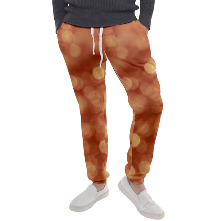 Light Reflections Abstract No7 Peach Men s Jogger Sweatpants