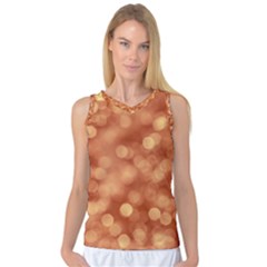 Light Reflections Abstract No7 Peach Women s Basketball Tank Top by DimitriosArt