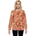 Light Reflections Abstract No7 Peach Hidden Pocket Sweatshirt View1