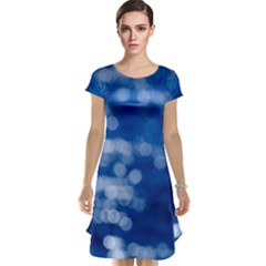 Light Reflections Abstract No2 Cap Sleeve Nightdress by DimitriosArt