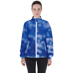 Light Reflections Abstract No2 Women s High Neck Windbreaker by DimitriosArt