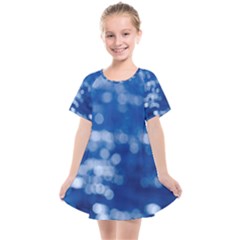 Light Reflections Abstract No2 Kids  Smock Dress by DimitriosArt