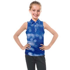 Light Reflections Abstract No2 Kids  Sleeveless Polo Tee