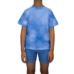 Light Reflections Abstract Kids  Short Sleeve Swimwear by DimitriosArt