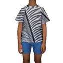 Cycas Leaf The Shadows Kids  Short Sleeve Swimwear View1