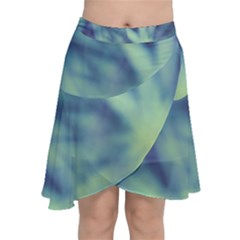 Cold Stars Chiffon Wrap Front Skirt by DimitriosArt