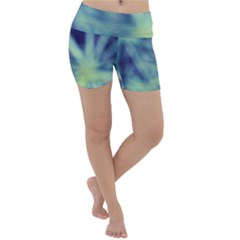 Cold Stars Lightweight Velour Yoga Shorts by DimitriosArt