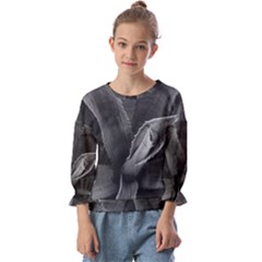 The Agave Heart Kids  Cuff Sleeve Top