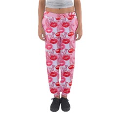 Rose Lips Women s Jogger Sweatpants by Sparkle