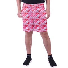 Rose Lips Men s Pocket Shorts