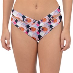 Digi Anim Double Strap Halter Bikini Bottom by Sparkle