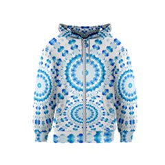 Digital Sky Kids  Zipper Hoodie by Sparkle