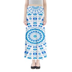 Digital Sky Full Length Maxi Skirt by Sparkle