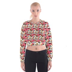 Animal Cropped Sweatshirt by Sparkle