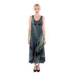 The Agave Heart Under The Light Sleeveless Maxi Dress by DimitriosArt