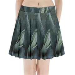 The Agave Heart Under The Light Pleated Mini Skirt by DimitriosArt