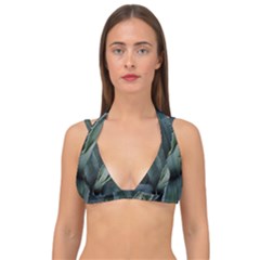 The Agave Heart Under The Light Double Strap Halter Bikini Top by DimitriosArt