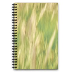 Golden Grass Abstract 5 5  X 8 5  Notebook by DimitriosArt