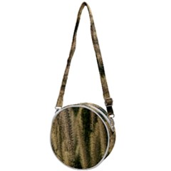 Fountain Grass Under The Sun Crossbody Circle Bag by DimitriosArt