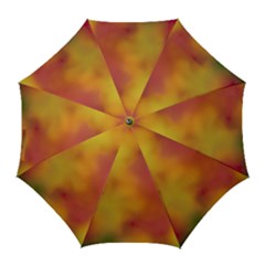 Flower Abstract Golf Umbrellas by DimitriosArt