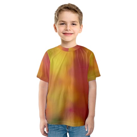 Flower Abstract Kids  Sport Mesh Tee by DimitriosArt