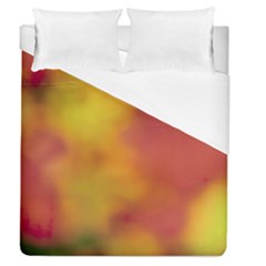 Flower Abstract Duvet Cover (queen Size)