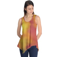 Flower Abstract Sleeveless Tunic by DimitriosArt