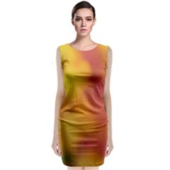 Flower Abstract Classic Sleeveless Midi Dress by DimitriosArt