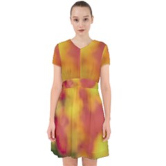 Flower Abstract Adorable In Chiffon Dress by DimitriosArt