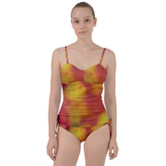 Flower Abstract Sweetheart Tankini Set by DimitriosArt