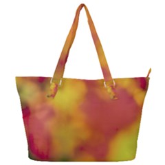 Flower Abstract Full Print Shoulder Bag by DimitriosArt