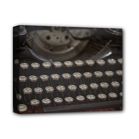 Keyboard From The Past Deluxe Canvas 14  X 11  (stretched) by DimitriosArt