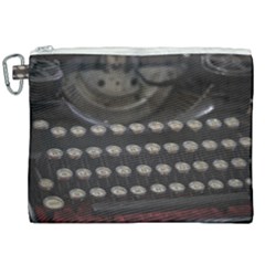 Keyboard From The Past Canvas Cosmetic Bag (xxl) by DimitriosArt