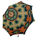 Abstract pattern geometric backgrounds   Hook Handle Umbrellas (Small) View2