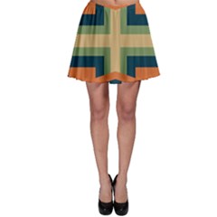 Abstract Pattern Geometric Backgrounds   Skater Skirt by Eskimos