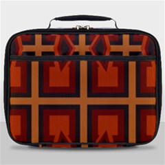 Abstract Pattern Geometric Backgrounds   Full Print Lunch Bag by Eskimos