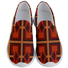 Abstract Pattern Geometric Backgrounds   Men s Lightweight Slip Ons by Eskimos