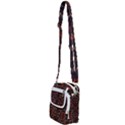 Floral folk damask pattern Fantasy flowers Floral geometric fantasy Shoulder Strap Belt Bag View2