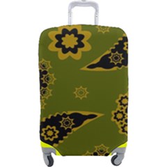 Floral Pattern Paisley Style Paisley Print  Doodle Background Luggage Cover (large) by Eskimos