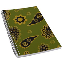 Floral Pattern Paisley Style Paisley Print  Doodle Background 5 5  X 8 5  Notebook by Eskimos