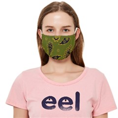 Floral Pattern Paisley Style Paisley Print  Doodle Background Cloth Face Mask (adult) by Eskimos