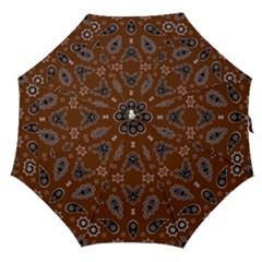 Floral Pattern Paisley Style Paisley Print  Doodle Background Straight Umbrellas by Eskimos