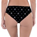 Grey And Black Alien Dancing Girls Drawing Pattern Reversible Classic Bikini Bottoms View2