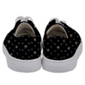 Grey And Black Alien Dancing Girls Drawing Pattern Kids  Low Top Canvas Sneakers View4