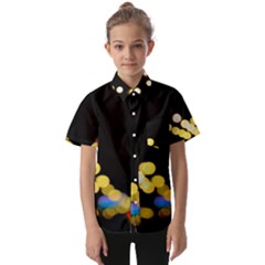 City Lights Series No3 Kids  Short Sleeve Shirt by DimitriosArt