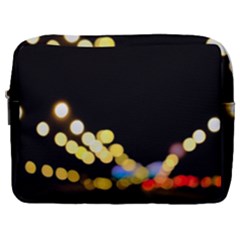 City Lights Series No3 Make Up Pouch (large) by DimitriosArt