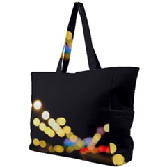 City Lights Series No3 Simple Shoulder Bag by DimitriosArt